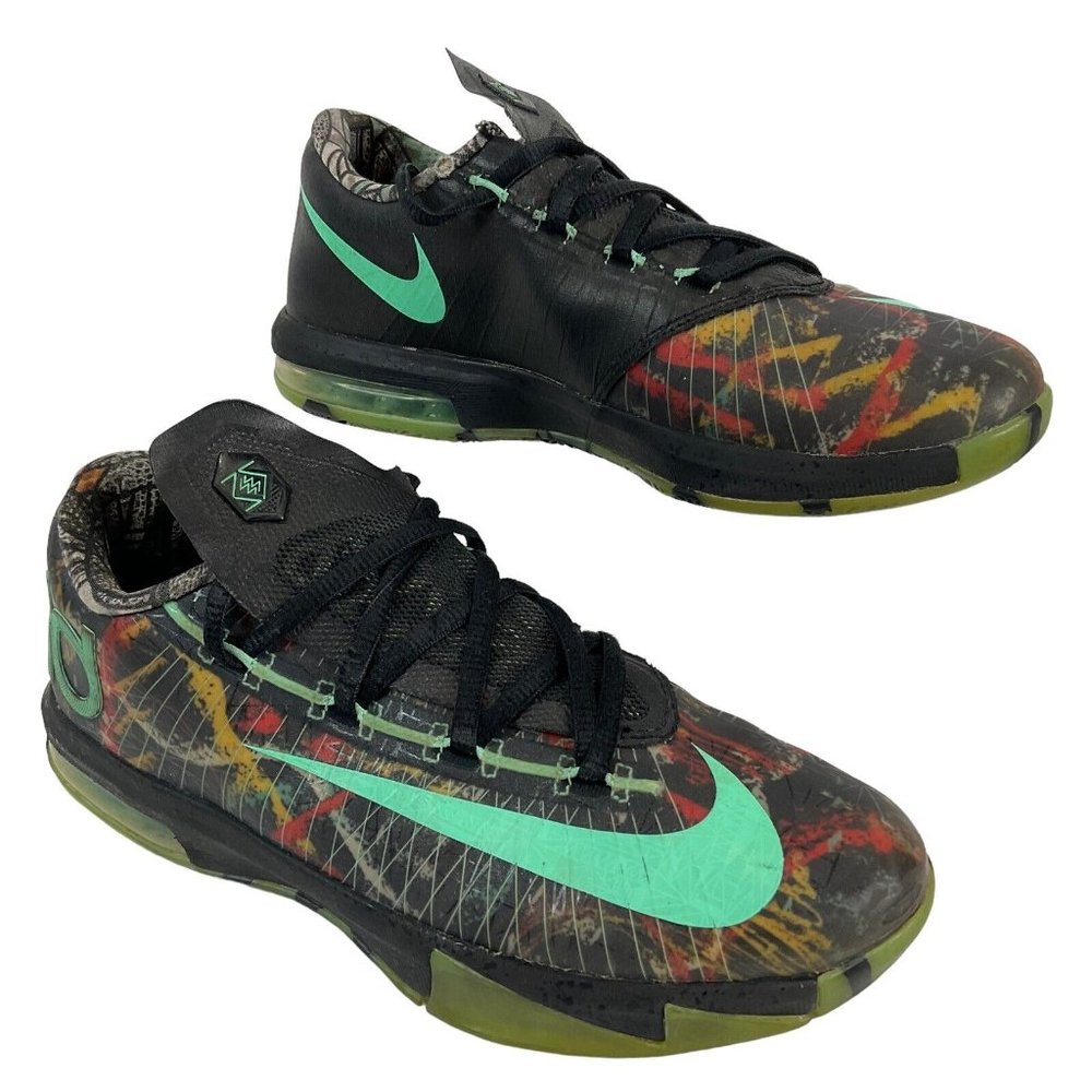 Nike Shoes Youth Size 4.5 All Star Gumbo League Illusion 599477-900 Glow Black - Picture 2 of 13